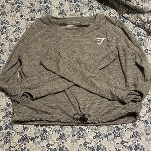 Gymshark long sleeve crop top